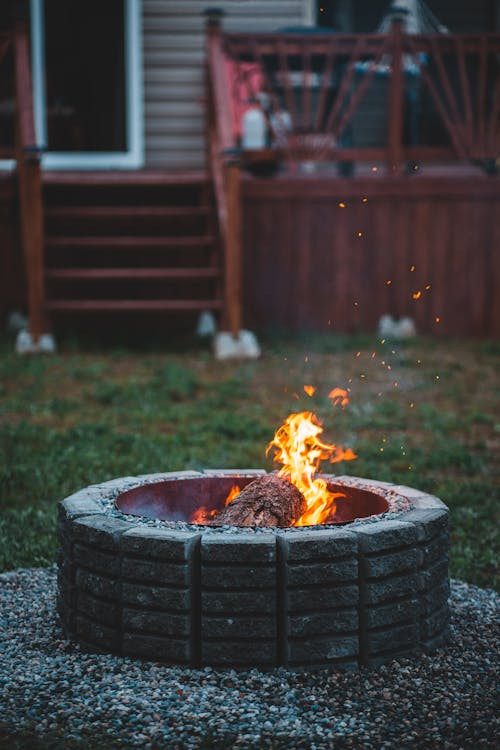 Fire Pit Hardscaping Staunton Virginia
