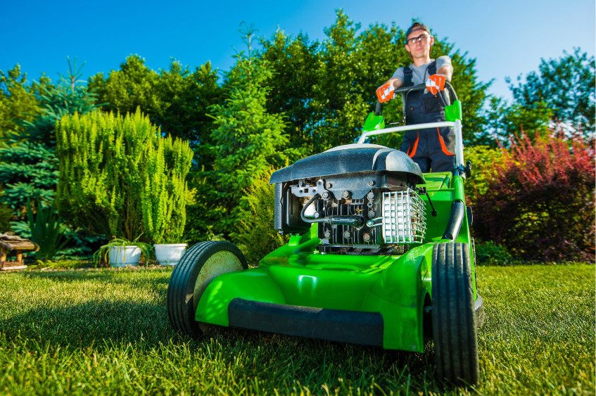 lawn mowing service