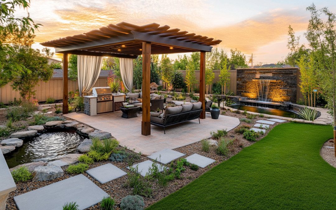 outdoor kitchens