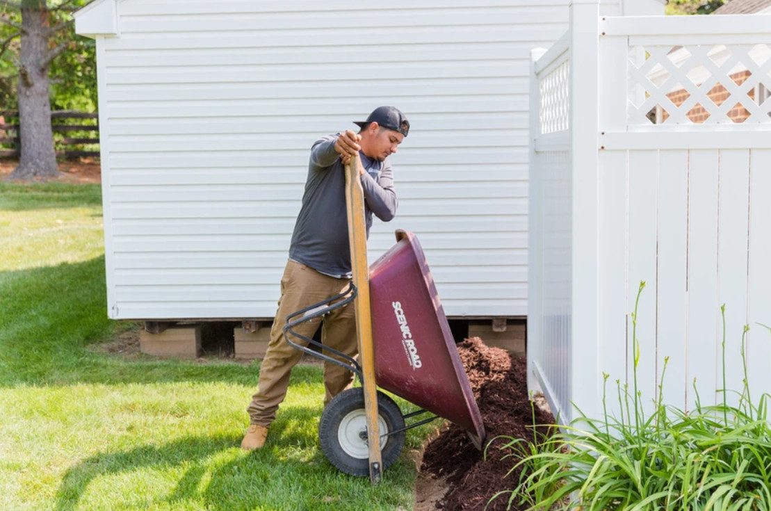 mulching