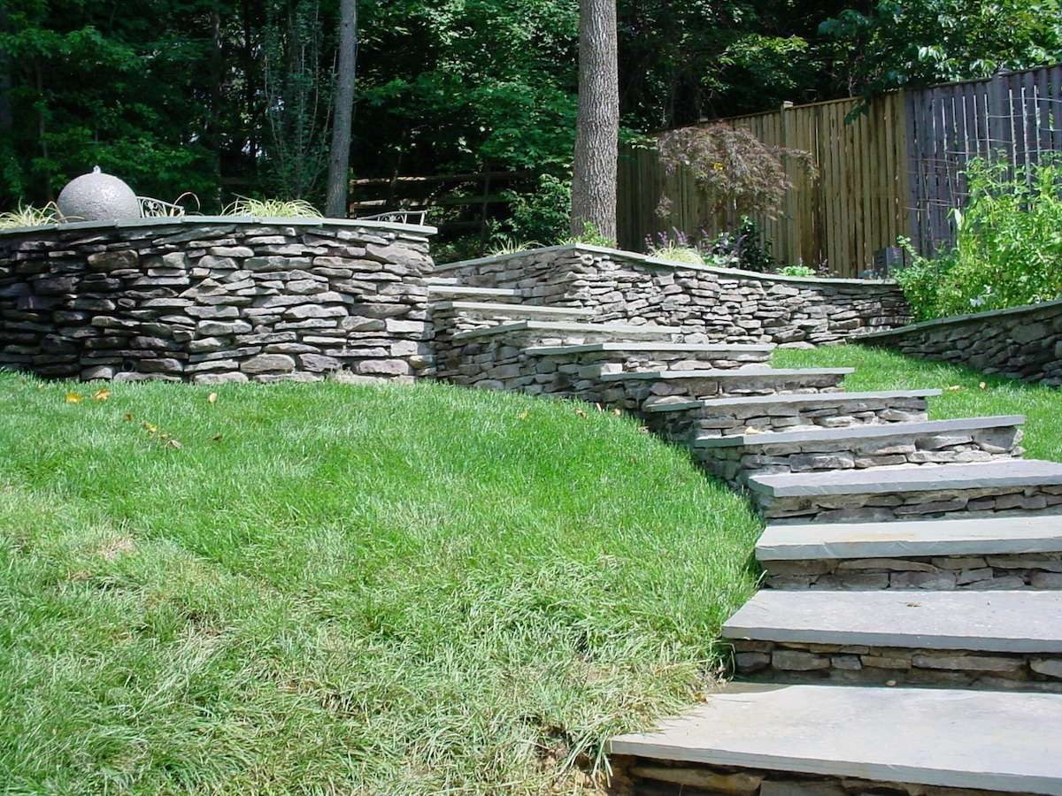 outdoor steps